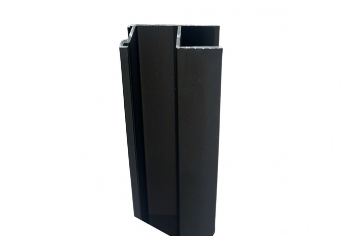 Profil maner Y STEP usa culisanta, pal 18 mm, 2.7 m, negru mat [2]