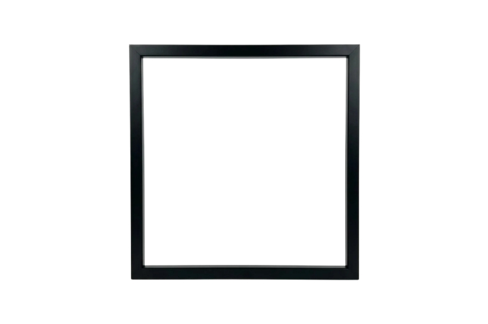 Rama S01, max. 2000x500 mm, sticla 4 mm, negru mat [3]