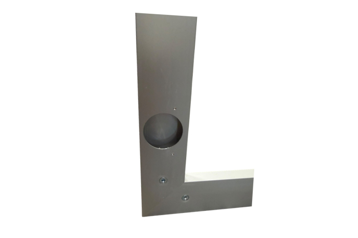 Rama S02, max. 2000x500 mm, sticla 4 mm, gri [3]
