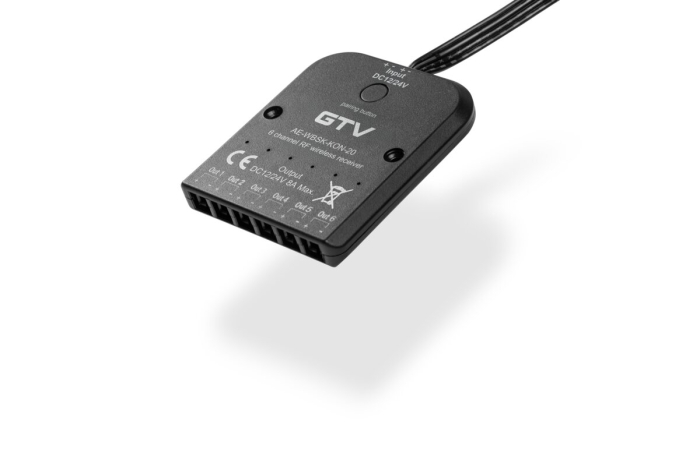 Receptor SKY 8A, 12V/96W, 24V/192W, cablu 1 m cu MiniAmp [2]