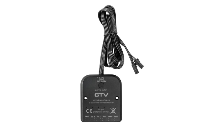 Receptor SKY 8A, 12V/96W, 24V/192W, cablu 1 m cu MiniAmp [5]