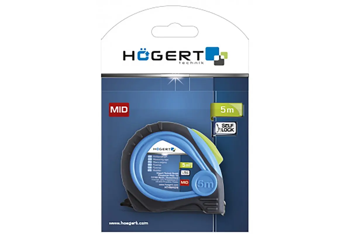 Ruleta cu autoblocare 5 m, certificata MID [3]