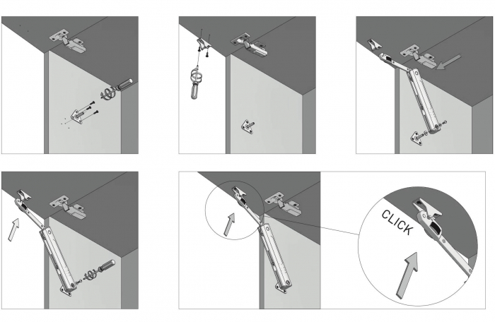 Piston de ridicare MINILIFT Medium 3.5-4.5 kg [10]