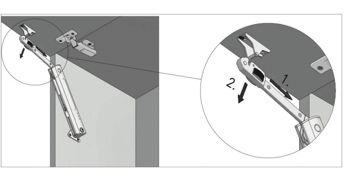 Piston de ridicare MINILIFT Medium 3.5-4.5 kg [11]