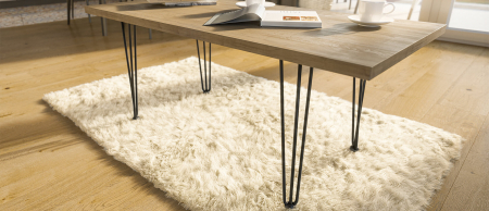 Set 4 picioare masa ARTO 3R H711, negru mat [2]