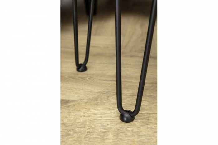 Set 4 picioare masa cafea ARTO 2R H406 mm, negru mat [3]