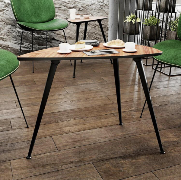 Set 4 picioare pentru birou, gama X-Line, ajustabile, H 870 mm, Negru Mat [3]