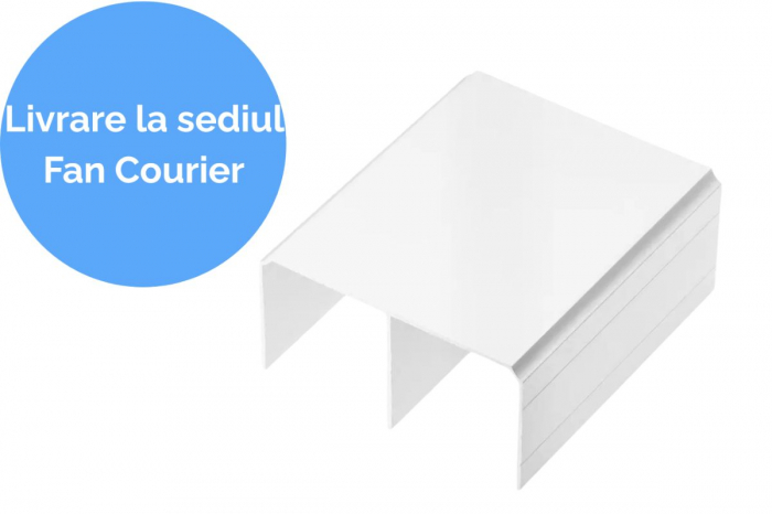 Sina superioara din aluminiu pentru dressing, 4 m, alb mat [1]