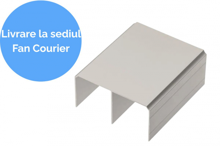 Sina superioara din aluminiu pentru dressing, 4 m, champagne [1]