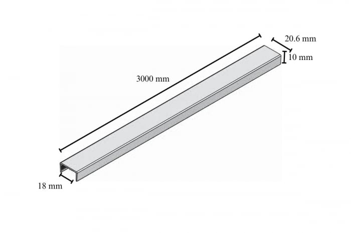 Sistem culisare NERO, 3 usi, max. 3000 x 2700 mm, pal 18 mm, soft-close, aluminiu [7]