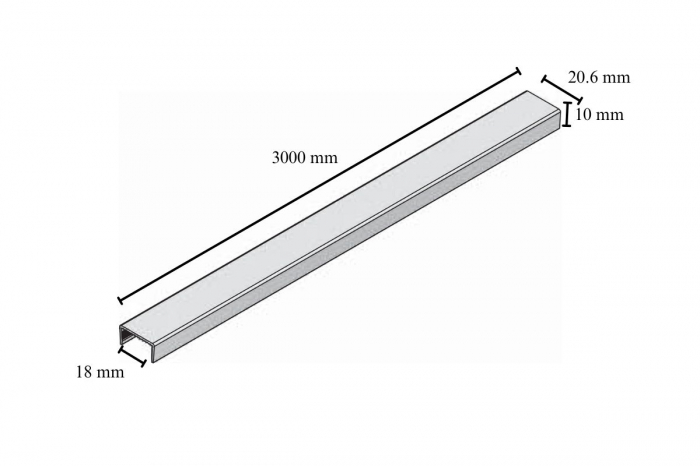Sistem culisare NERO, 3 usi, max. 3000 x 2700 mm, pal 18 mm, soft-close, negru mat [6]