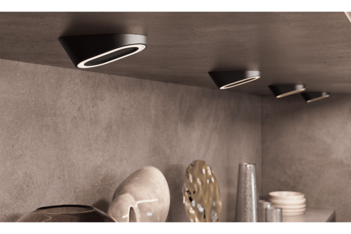 Spot LED Elipso, 12V, 2.5W, 80 lm, 4000K, lumina neutra, negru [13]