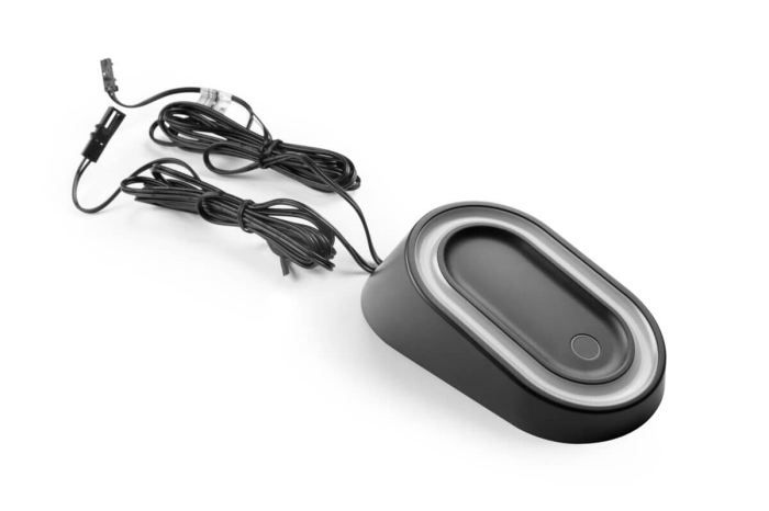Spot LED Elipso cu intrerupator touch, 12V, 2.5W, 80 lm, dimabil, 4000K, lumina neutra, negru [9]