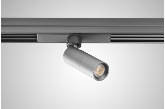 Spot TRACKO ROUND 1, 24V, 1.5W, IP20, 3000K, lumina calda, antracit [3]