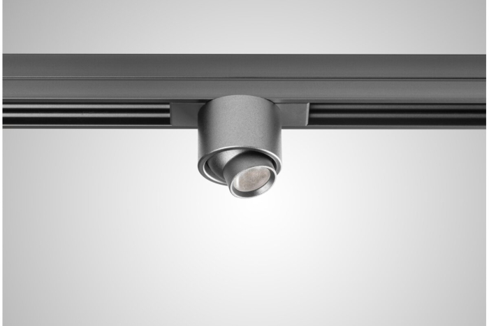 Spot TRACKO ROUND 2, 24V, 1W, IP20, 3000K, lumina calda, antracit [3]