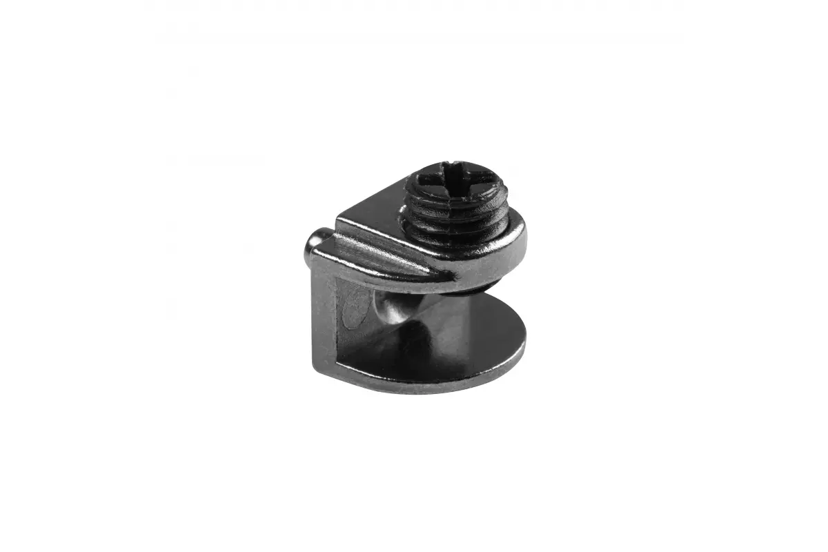 Suport polita (raft) sticla B48, 4-8 mm, negru [2]