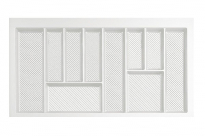 Suport tacamuri MAX 600 mm, alb [1]