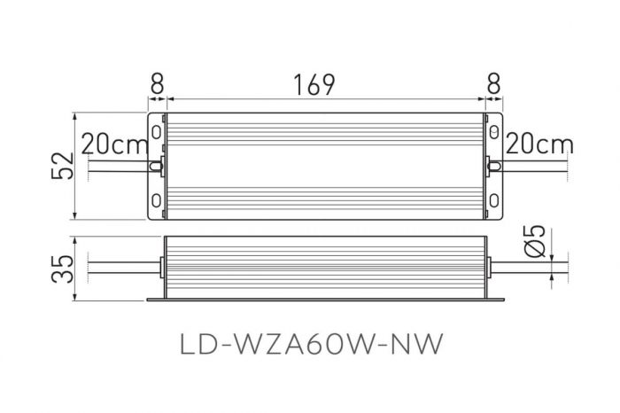 Transformator 12V, IP67 [2]