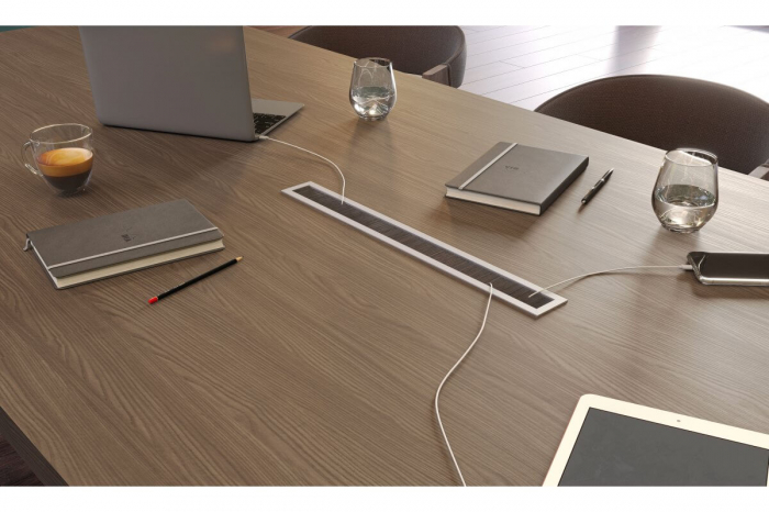 Trecere cabluri MERIDA 51x450 mm, aluminiu [2]