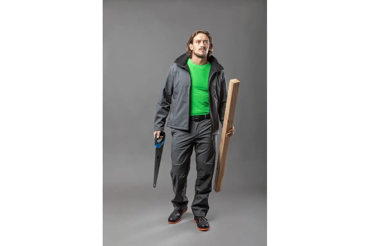 Tricou bumbac HT5K411, verde, S [3]