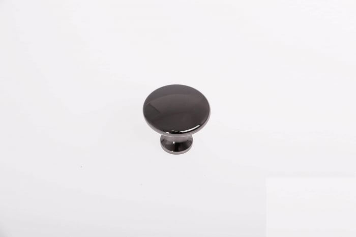 Buton mobila UDINE 29x25 mm, crom negru [1]