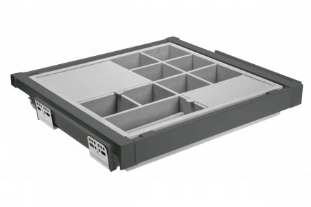 Аксесоари за гардероб - Sertar organizator ELITE soft-close, antracit