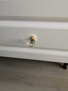 Buton mobila Crystal Palace D40 mm, gold [2]