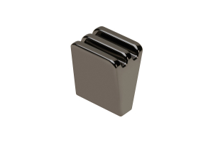 Buton mobila Ganza, negru crom [0]