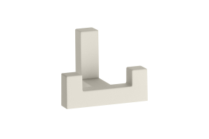 Agatatoare cuier K2202 52x40 mm, 2 agatatori, crem [0]