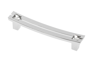 Uchwyty - Maner mobila CRYSTAL 71C 96 mm, cromat