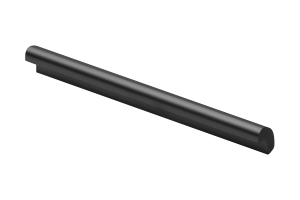 Maner mobila KAPPA 192 mm, negru mat [0]