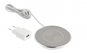 Irodai süllyesztett aljzatok - Incarcator wireless LUX, incastrabil in blat, cablu USB 2m