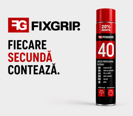 Adeziv de contact spray FIXGRIP 40, 600 ml [2]