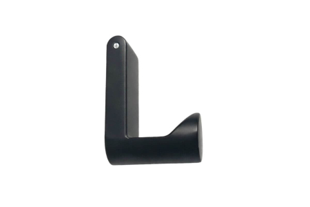 Agatatoare cuier ARKON, 55x21 mm, negru mat [2]
