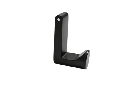 Agatatoare cuier ARKON, 55x21 mm, negru mat