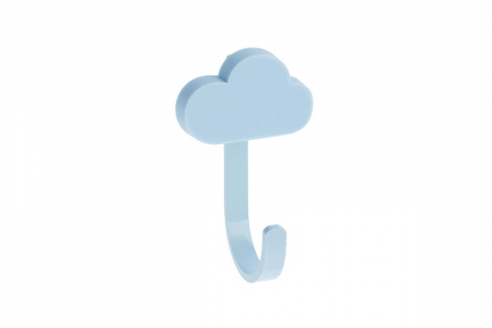 Agatatori cuier - Agatatoare cuier copii CLOUD 47x77 mm, albastru