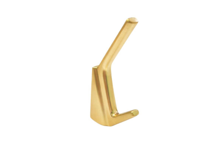 Agatatori cuier - Agatatoare cuier DUO, 90x40 mm, brushed gold