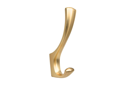 Закачалки за закачалки - Agatatoare cuier GRANDE S 125x44 mm, brushed gold