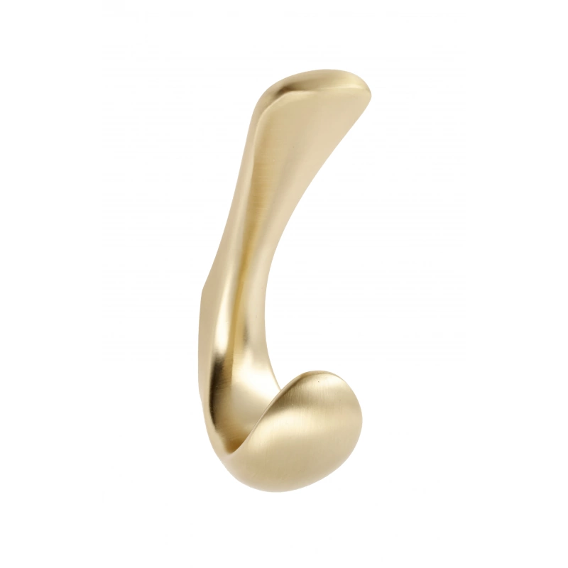 Agatatoare cuier ORA 90x26 mm, 2 agatatori, gold
