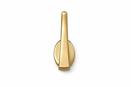 Agatatoare cuier SOLIS, 86x30 mm, brushed gold [1]