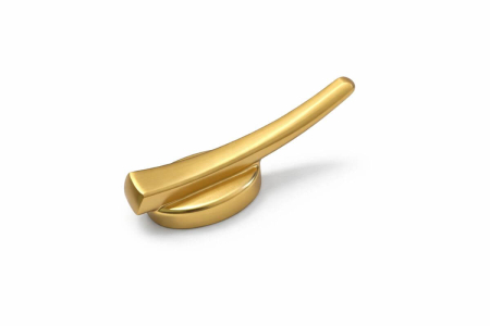 Agatatoare cuier SOLIS, 86x30 mm, brushed gold [2]