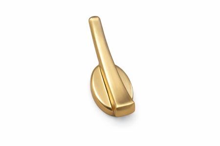 Agatatori cuier - Agatatoare cuier SOLIS, 86x30 mm, brushed gold