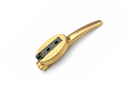 Agatatoare cuier SOLIS, 86x30 mm, brushed gold [3]