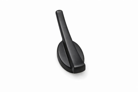Agatatori cuier - Agatatoare cuier SOLIS, 86x30 mm, negru mat