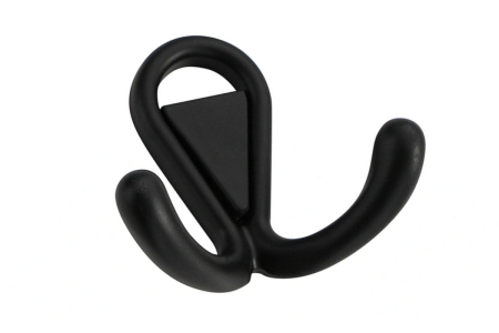 KIEGÉSZÍTŐK BÚTOROKHOZ - Agatatoare cuier TORCELLO 55x68 mm, negru mat