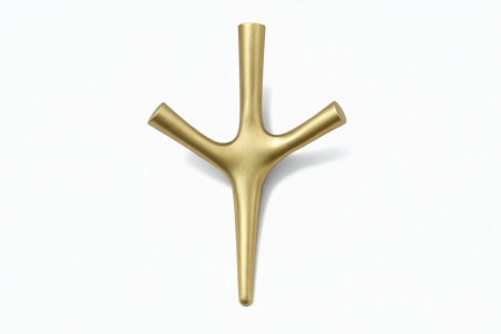 Agatatori cuier - Agatatoare cuier VALENCIA, 164x107 mm, gold brushed