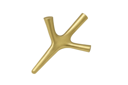 Agatatoare cuier VALENCIA, 164x107 mm, gold brushed [2]