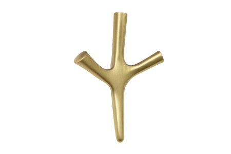 Agatatoare cuier VALENCIA, 164x107 mm, gold brushed [1]
