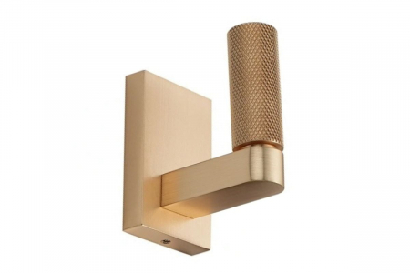 Закачалки за закачалки - Agatatoare cuier VIENA 70x48 mm, brushed gold