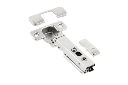 Balamale mobila - Balama aplicata Solid Pro, soft-close, placuta dreapta, reglaj 3D